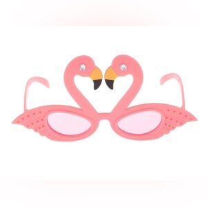 Pink Flamingo Bird Glasses